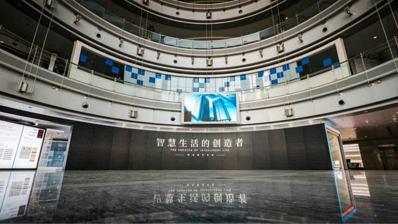 企業展廳設計丨同方科技展廳案例分享