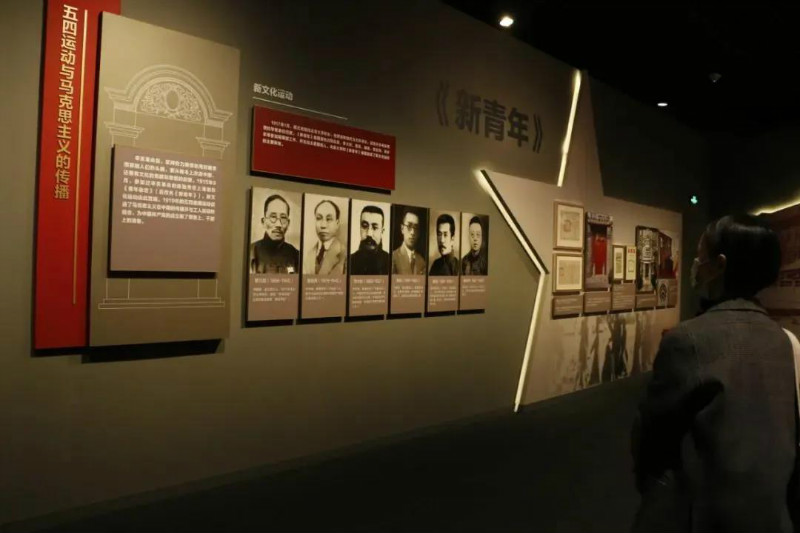 紅色黨建展廳丨建黨百年特展在首都博物館拉開帷幕