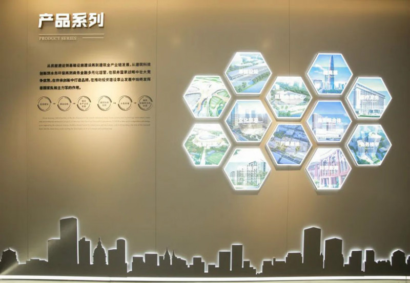 中建八局華北公司文化展廳-行業優秀案例分享